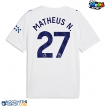 Moški Nogometni dresi Manchester City Matheus Nunes #27 Tretji 2026-27 Kratek Rokav